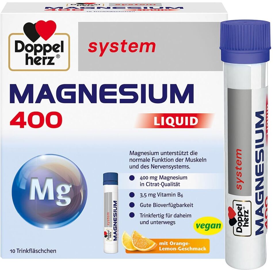 Doppelherz Magnesium 400 Liquid System Trinkampulle (n)