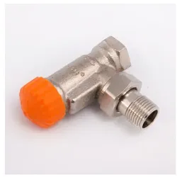 Heimeier Thermostat-Ventilunterteil 3911-02.000 Eck, DN 15, mit automatischer Durchflussregelung