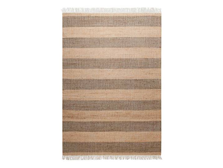 Wecon Home Handwebteppich Virgil, Braun, Cognac, Streifen, rechteckig, 80x150 cm, GoodWeave, für Fußbodenheizung geeignet, in verschiedenen Größen erhältlich, pflegeleicht, strapazierfähig, Teppiche und Böden, Teppiche, Moderne Teppiche