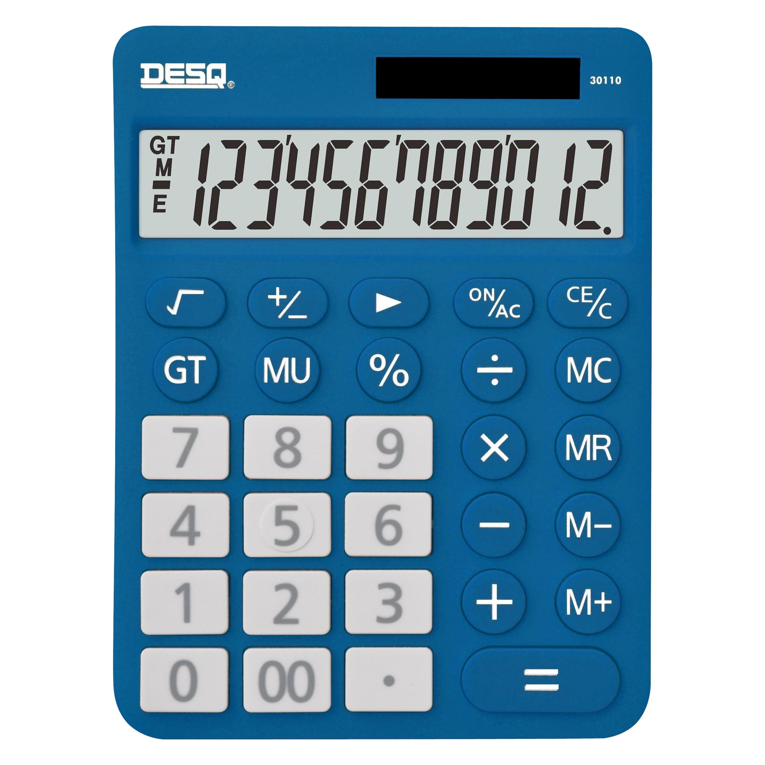 Aveli DESQ XL calculator, dark blue (Batteriebetrieb) (61975579)