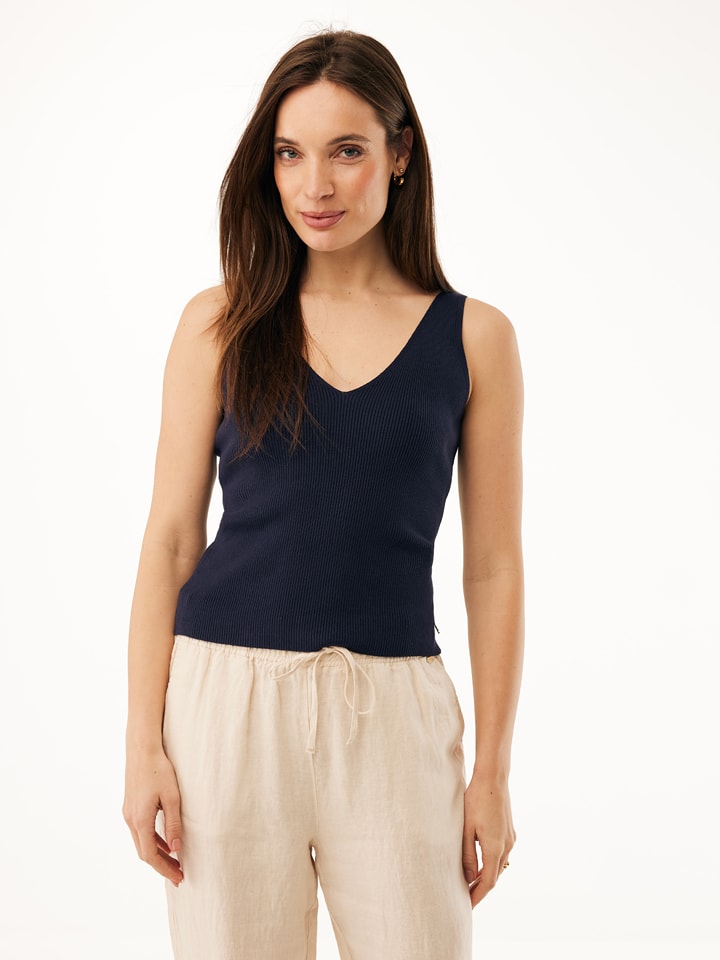 Mexx Top "Lavender" in Dunkelblau - L