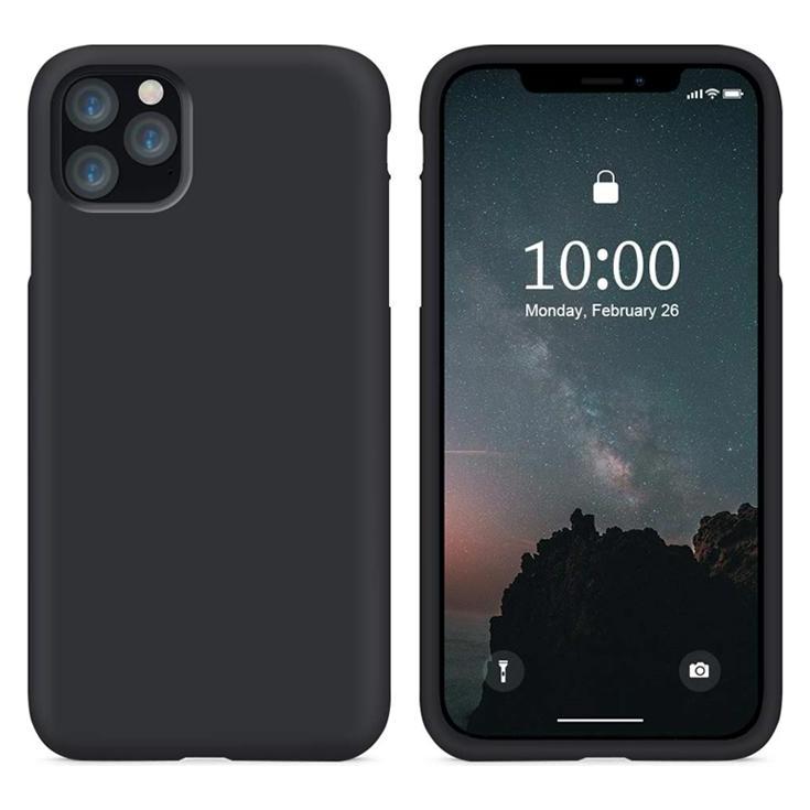 cyoo Premium Liquid Silikon - Apple12 Pro Max 6.7" - Schwarz - Hard (CY121878)
