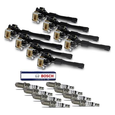 Bestprice 8x Zündspule + 8x Zündkerze [Hersteller-Nr. 41536485] für BMW, Alpina