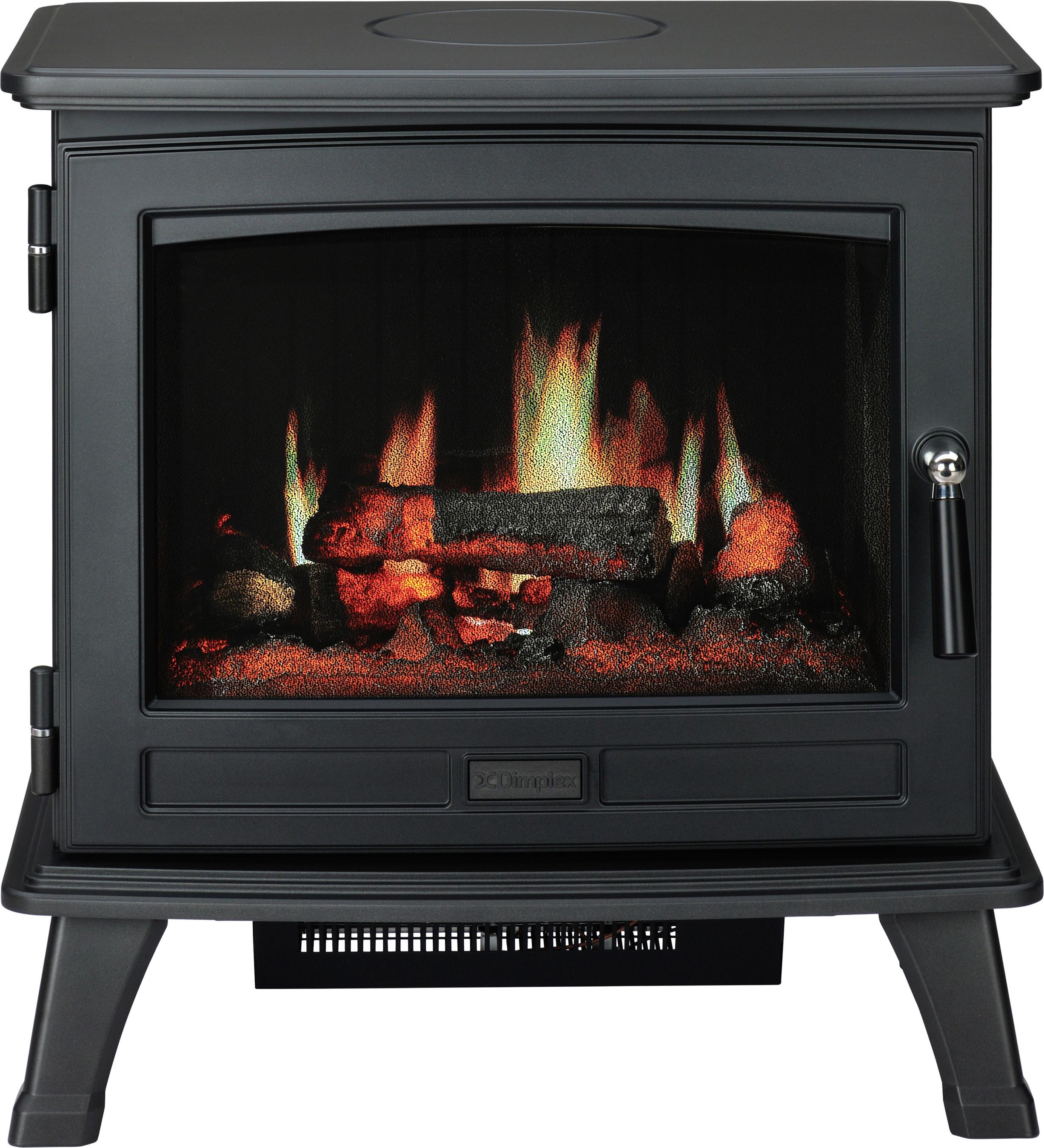 Dimplex Opti-V Cassette Sunningdale, Freistehende Feuerstelle, Geschlossen, Elektro, Schwarz, Drinnen, Opti-Virtual