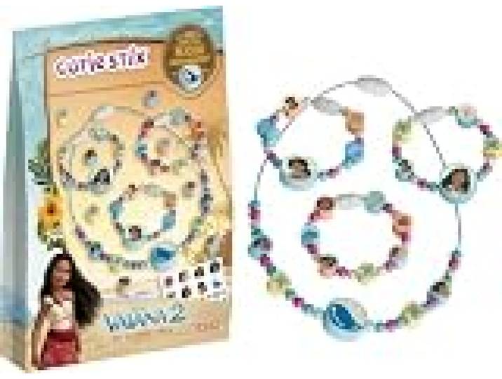 Lansay – Cutie Stix Disney Vaiana 2 - Kit Flower Vibes – Création Bijoux 6+