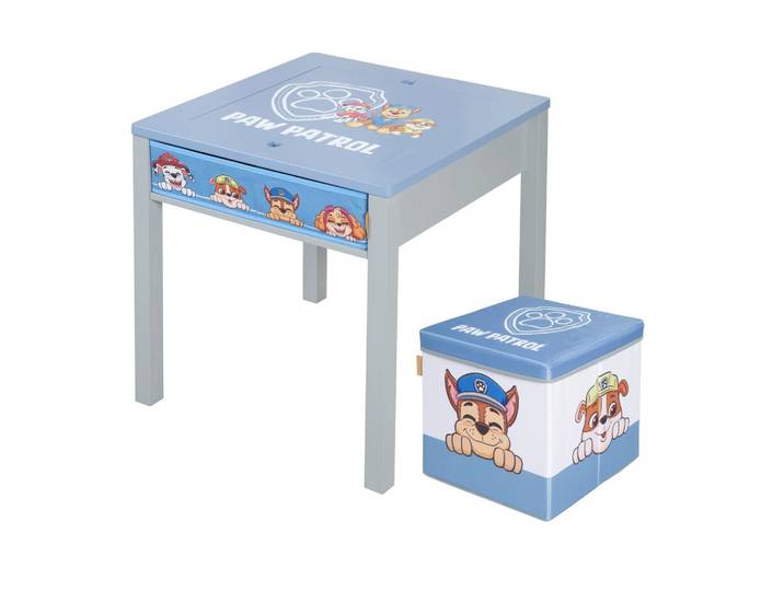 KINDERTISCH MIT WENDEPLATTE Paw Patrol