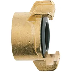 Geka plus-Gewindestück IG 11/2", Messing