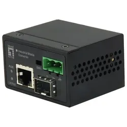 LevelOne IEC-4000 Netzwerk Medienkonverter 100 Mbit/s Schwarz