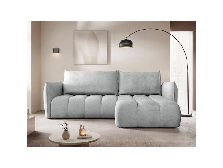 Ecksofa Varoneri mit Bettkasten und Schlaffunktion
