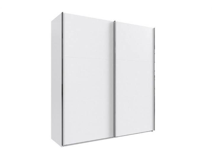 freiraum Schwebetürenschrank palermo in WEISS, Holzwerkstoff - 200x216x65cm (BxHxT)