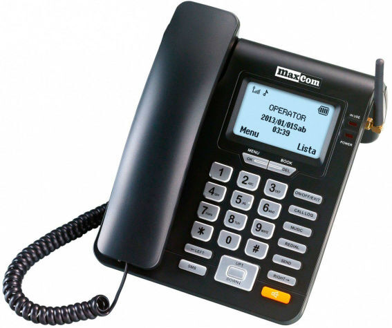 MaxCom MM28D Téléphone filaire lecteur de cartes SIM 2G