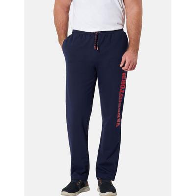 Jogginghose JAN VANDERSTORM "Jogginghose STOKLAS", Herren, Gr. XXXL, N-Gr, blau (dunkelblau), Hosen Jogginghose
