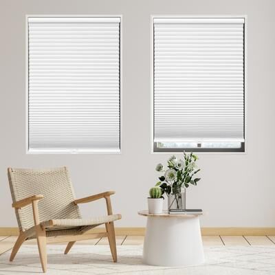 Regal Living 72-inch White Cordless Blackout Cellular Shade