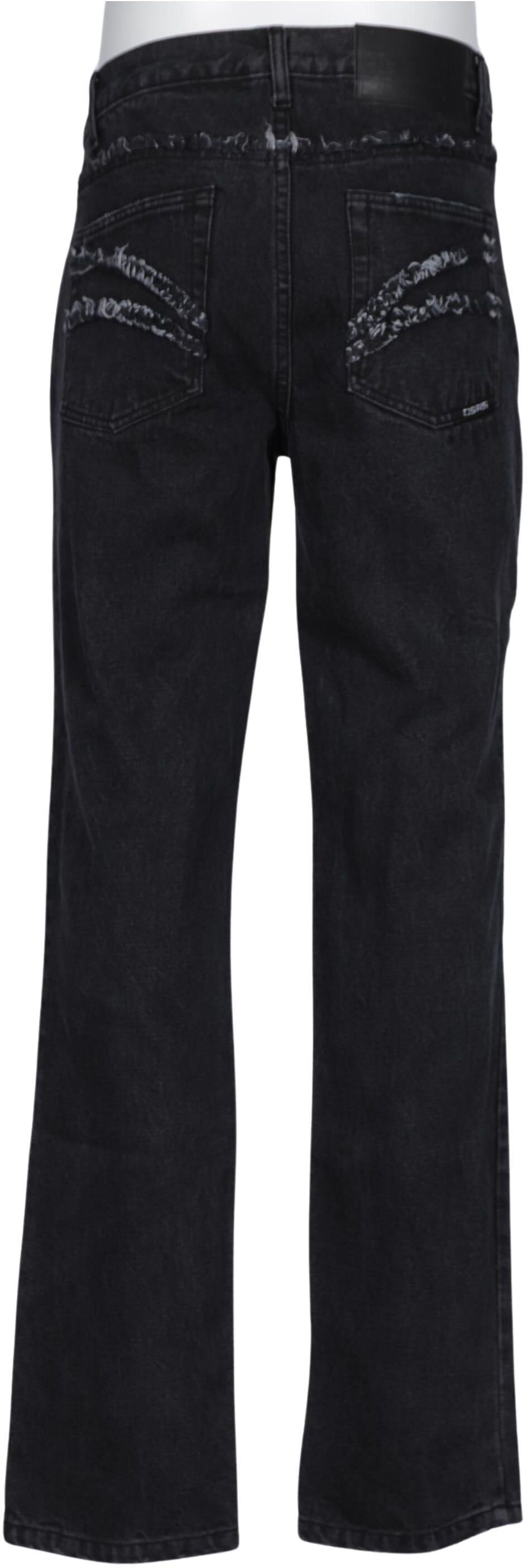 Osiris Herren Jeans, Schwarz, Gr. W34, Baumwolle / Elasthan - Second Hand