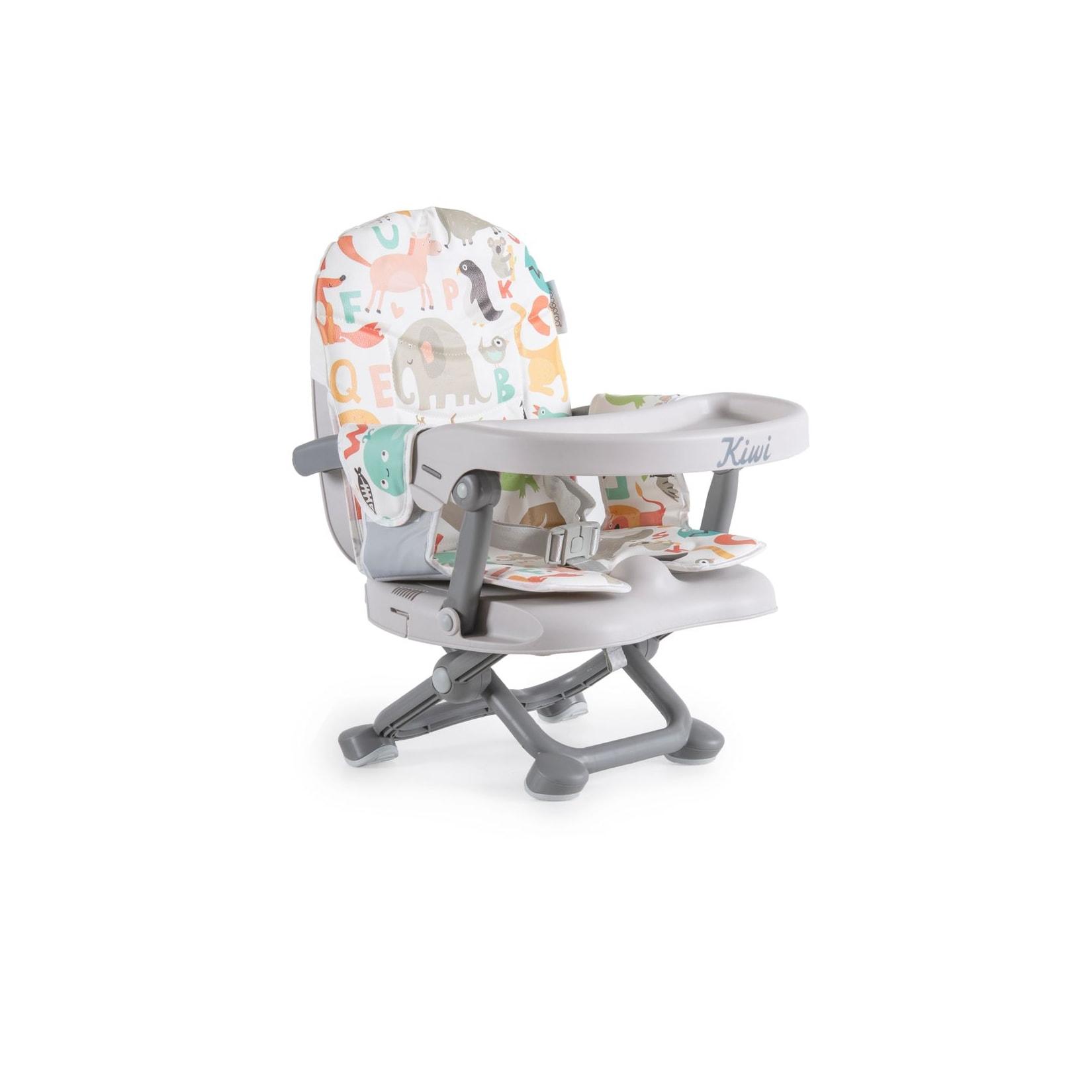 Kinderstuhl Kiwi, Kinder Stuhl-, Sitzerhöhung, Boostersitz, Tisch, klappbar bunt