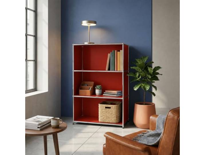 Floordirekt Metallregal Concept Epure MK-101 – Rot