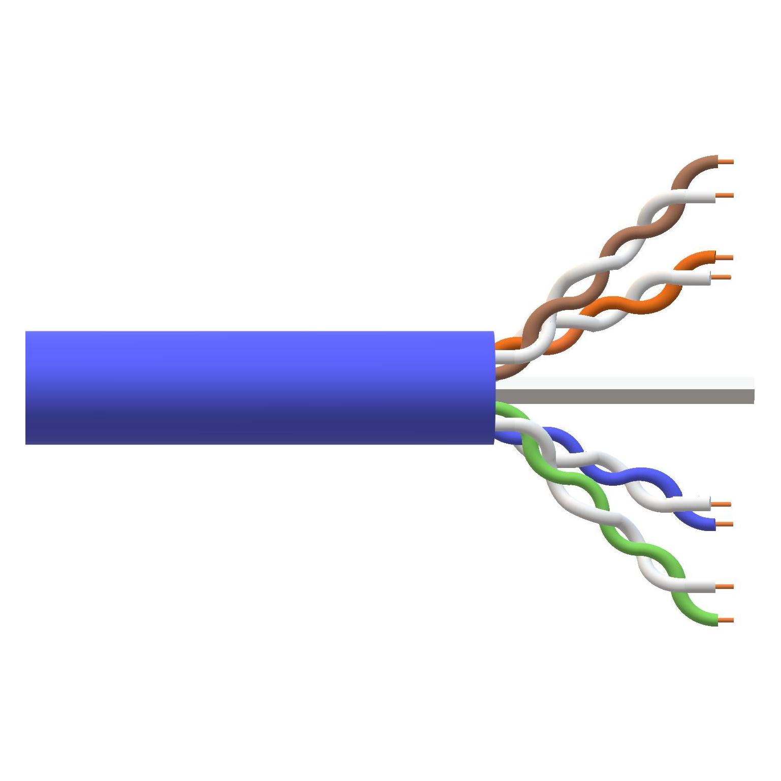 Link Bobina Rete Utp Cat6 305mt Rame Awg24 Rame Lszh Classe Cpr Cca Blu (UTP, CAT6, 305 m) (LK305U6CB)