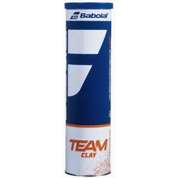Tennisbälle - Babolat - TEAM CLAY - 4er Dose