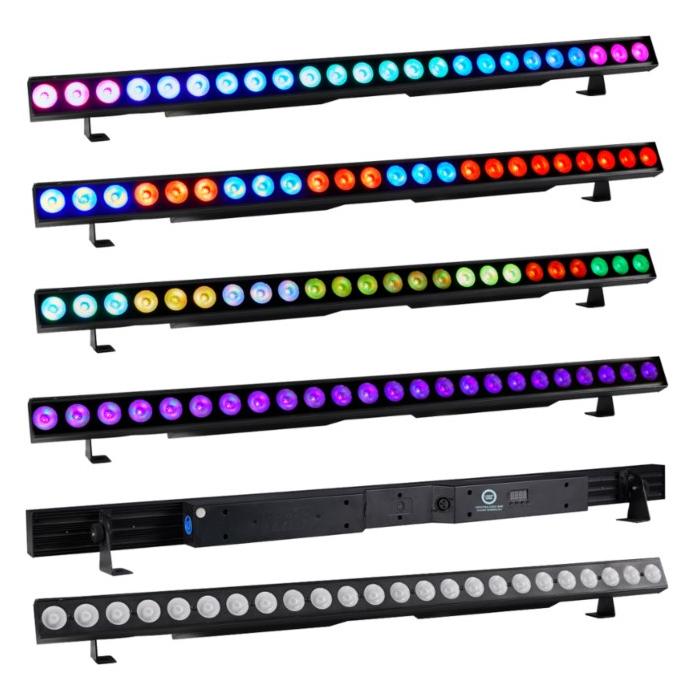 Light4Me Lichtleiste SPECTRA CREE BAR 24x6W RGBWA-UV (6 W) (5908249827493)