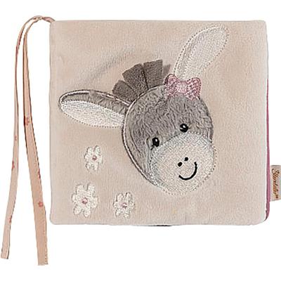 Greifspielzeug STERNTALER "Spielbuch Emmi Girl", rosa (zartrosa), Greifspielzeug, KinderB:13cm H:11,5cm, Polyester, B:13cm H:11,5cm
