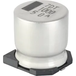SUNC 50CE22AX - SMD-Elko, 22μF, 50V, 105°C, 1000h