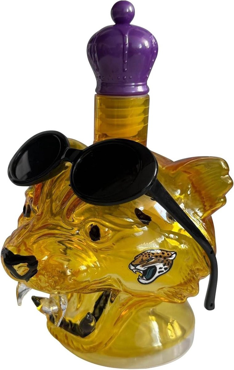 Drank Karaaf Wijnfles met kunstig dierenontwerp voor bar decoratie, Transparant, Breedte: 15 cm