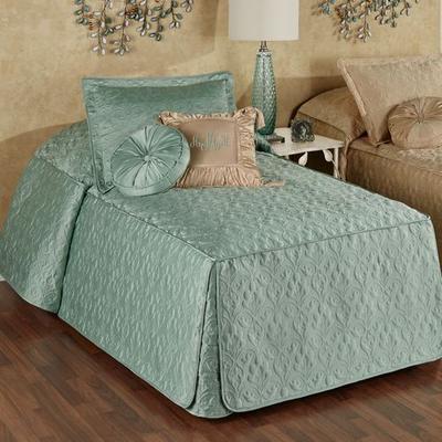 Touch of Class Cambridge Classics Bedspread, Twin, Aqua Mist