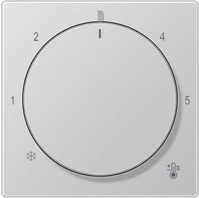 Jung Cache thermostat A1749BFAL Aluminium (A1749BFAL)