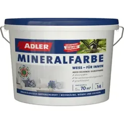 Wandfarben innen Mineralfarbe Weiß 14kg 409005649214