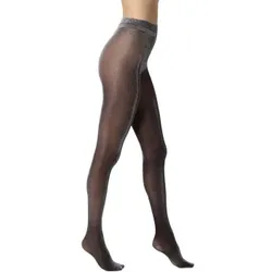 Oroblu Strumpfhosen Holiday Diamond Tights 40 Den Schwarz/Silber Small Damen