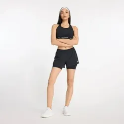 NEW BALANCE Damen Shorts Womens Running Short, Größe M in Schwarz 41287
