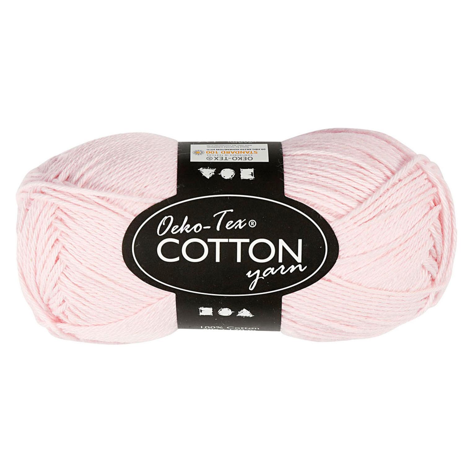 Creativ Company Katoengaren, Dusty Rose, 50gr, 170m (170 m) (431140)