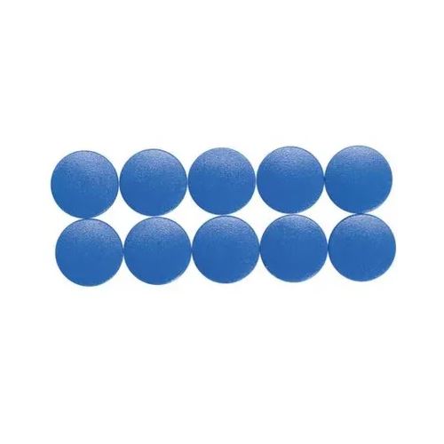 MAUL Magnete blau, Kunststoff Ø 1,5 cm, 10 St.