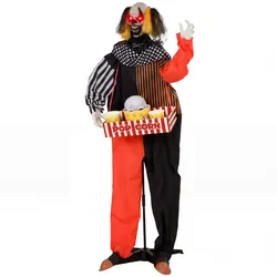 ANIMIERTE-HALLOWEEN-DEKORATION Metall Polyester Schwarz