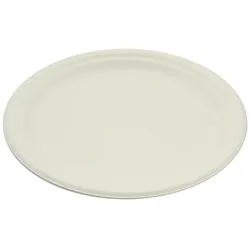 400x Teller, rund, Bagasse, 26cm