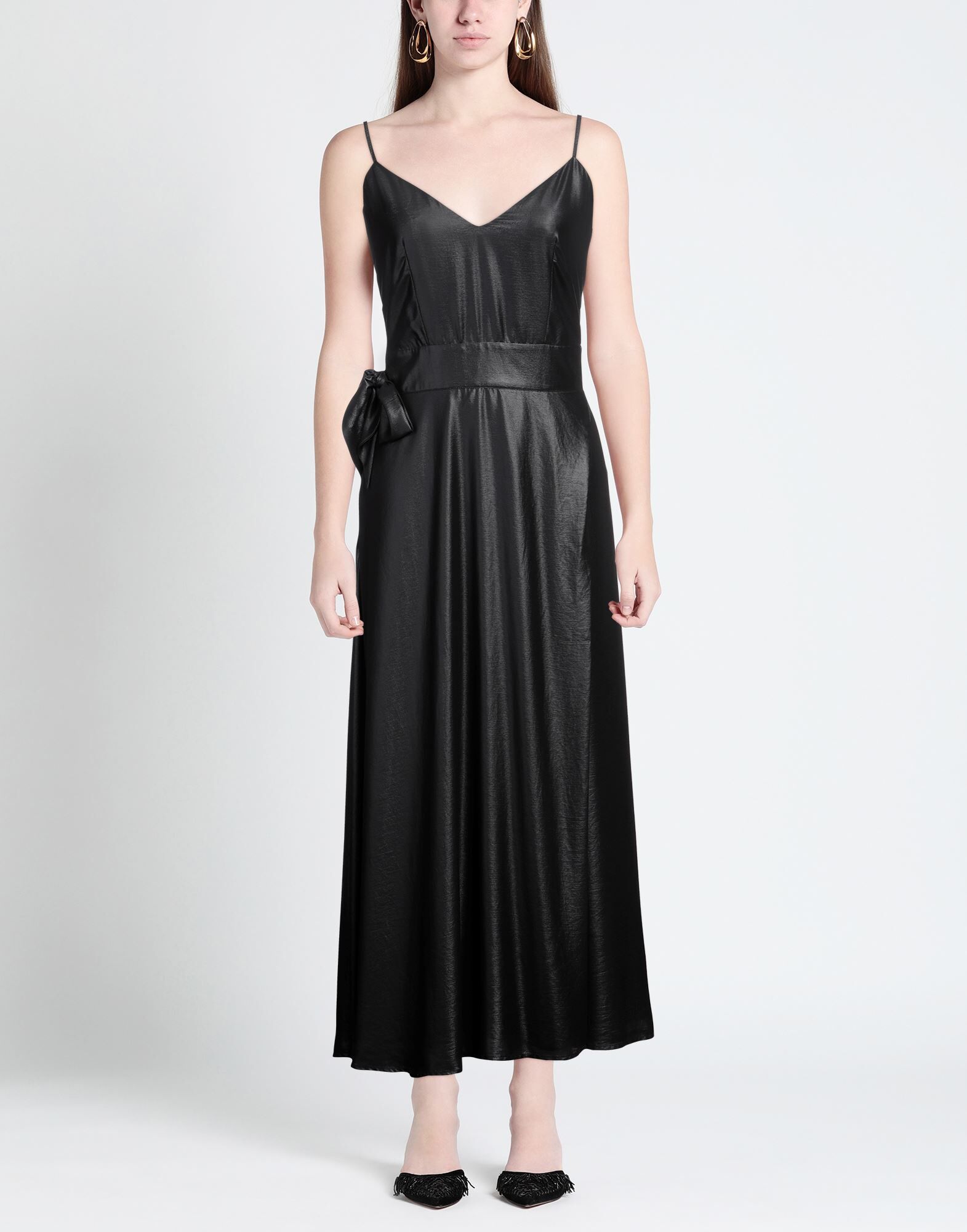 Marc Ellis Vestido largo Mujer Negro 38 Mujer