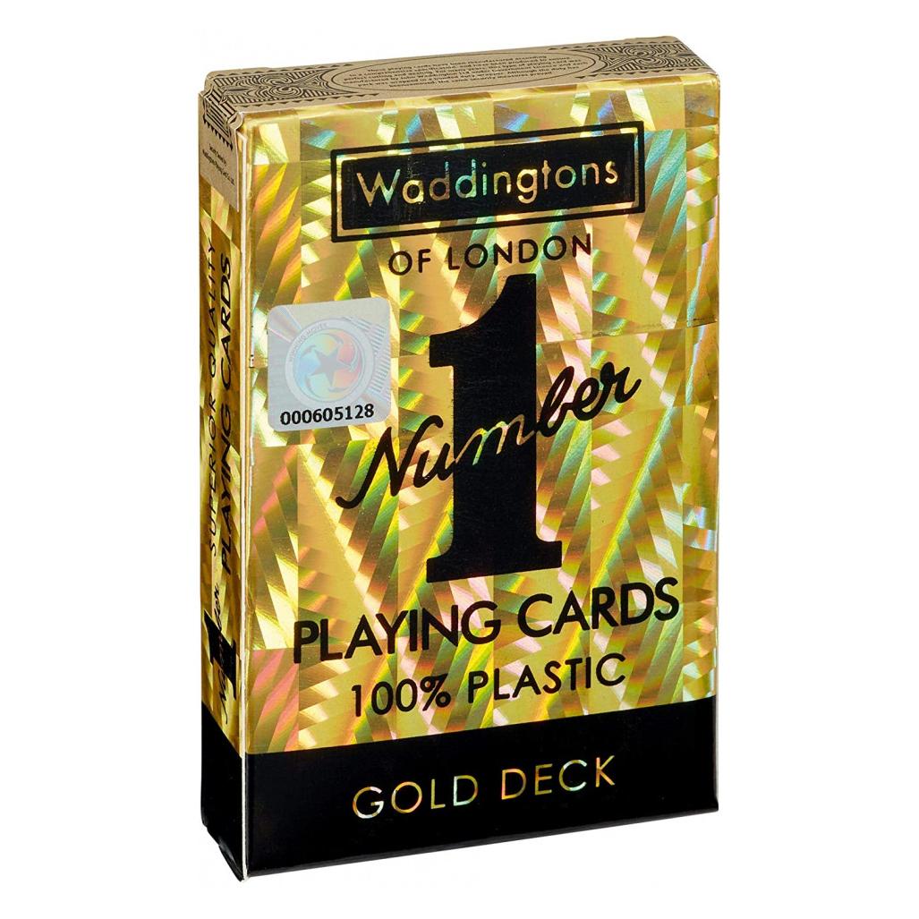 Winning Moves WIN29391 - Spielkarten: Goldenes Deck - Kartenspiel, für 2+ Spieler, ab 7 Jahren (Englisch, Französisch, 2 Spieler) (WIN29391)