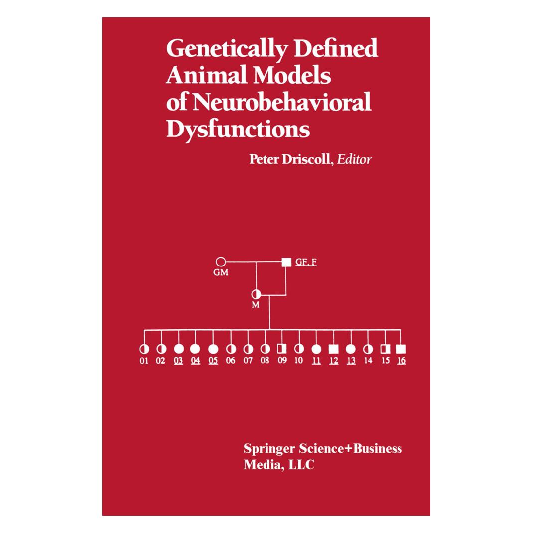 Springer Genetically Defined Animal Models of Neurobehavioral Dysfunctions (Englisch, Softcover, DRISCOLL) (55566052)
