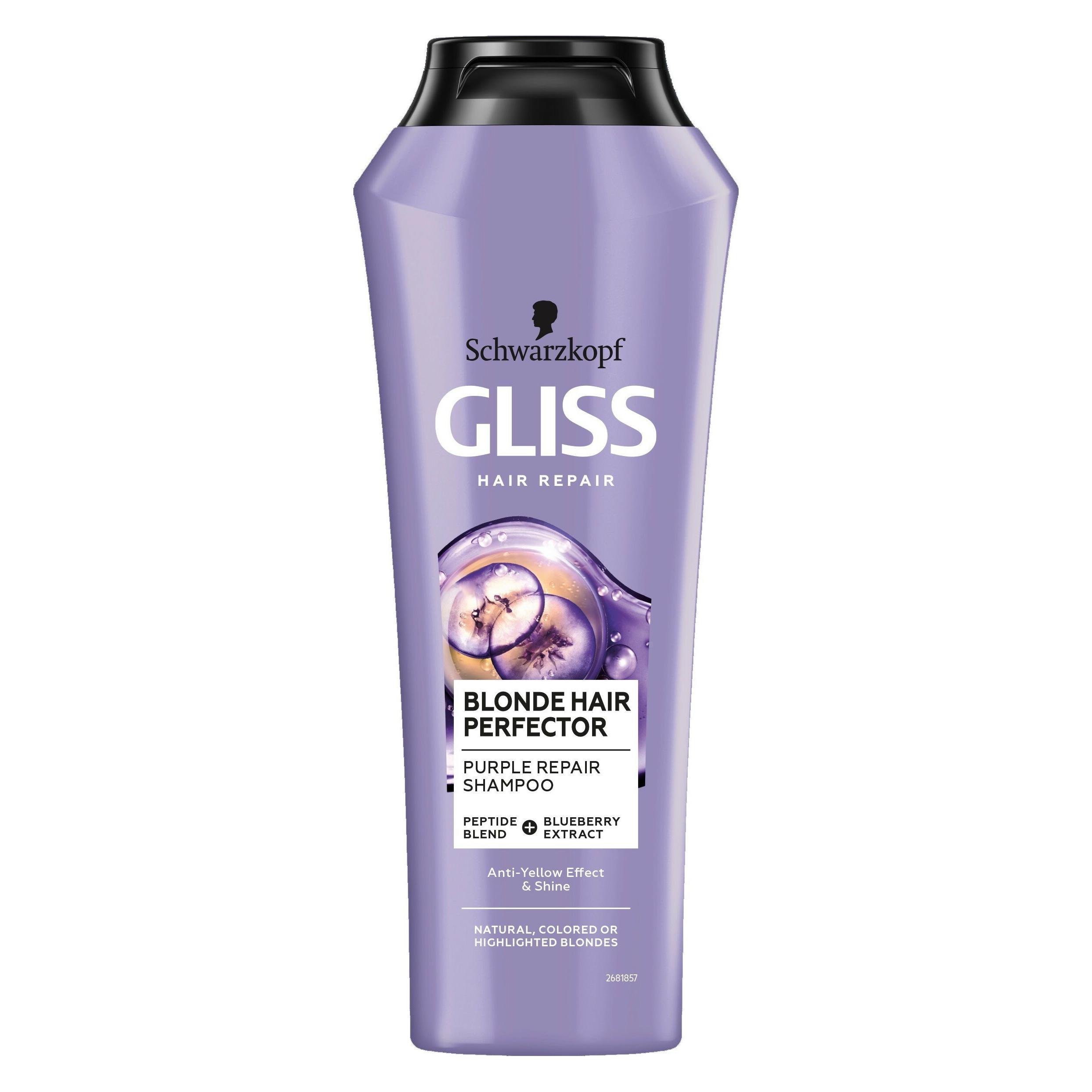 Schwarzkopf Gliss Blonde Hair Perfector (Flüssiges Shampoo, 250 ml) (9000101617481)
