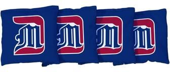 Skip's Garage Detroit Mercy Titans Blue Cornhole Bags