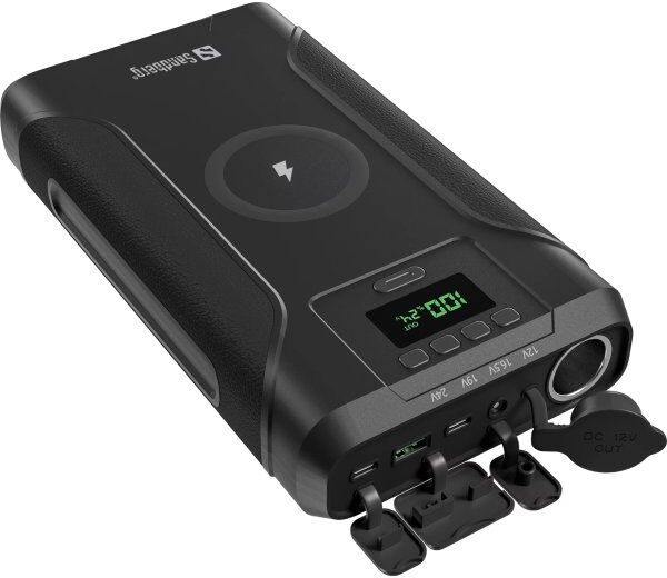 Sandberg Survivor Powerbank 7 I 1 76800 Mah, Sort