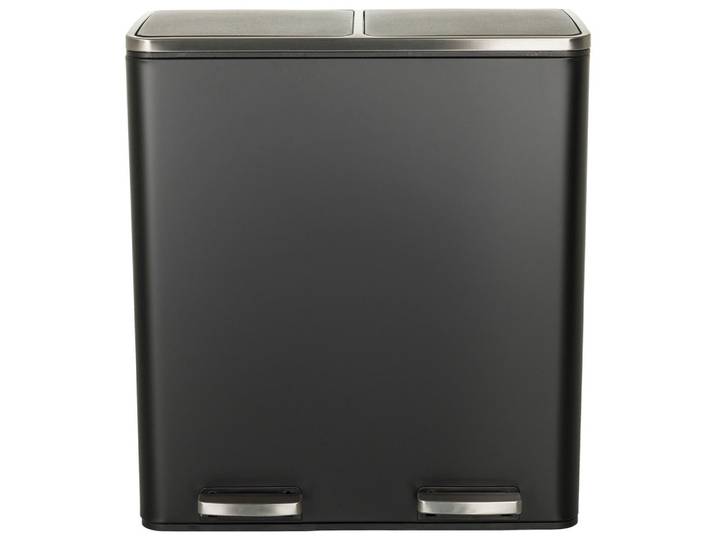 Abfallsammler Clean Schwarz ca. 59x65,5x32cm