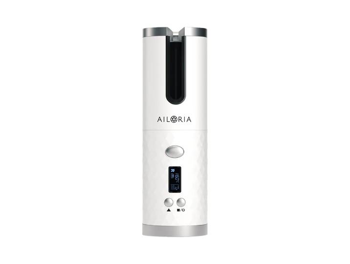Ailoria REVOLUTIONNE Kabelloser Auto-Curler Crystal White