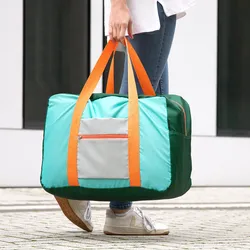 REMEMBER Freizeit- und Reisetasche, faltbar "Max" - B 49 × T 24 × H 35 cm - Bunte Freizeit- und Reisetasche