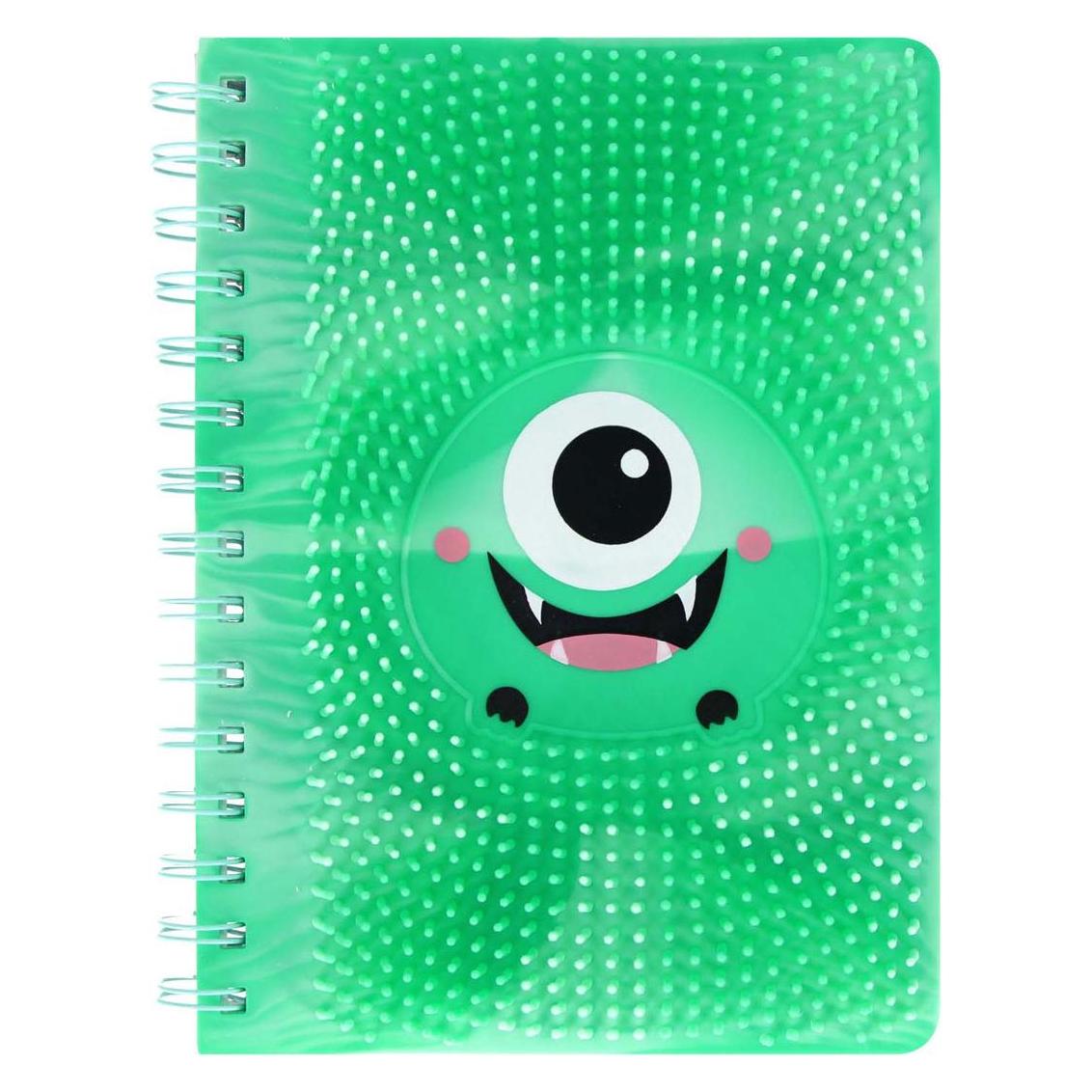 Starpak Silikon-Notizbuch mit Stacheln und Monster, A5 (A5, Weicher Einband) (55137054)