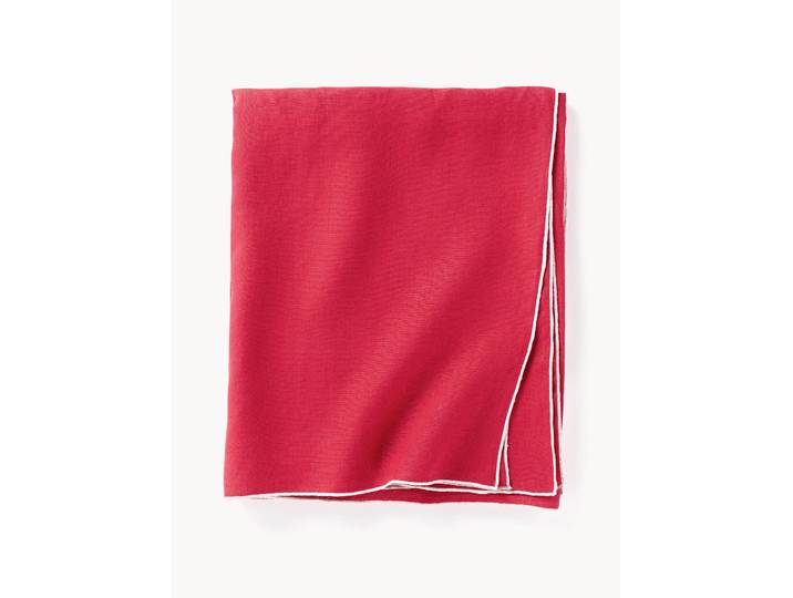 Nappe en lin avec passepoil Kennedy