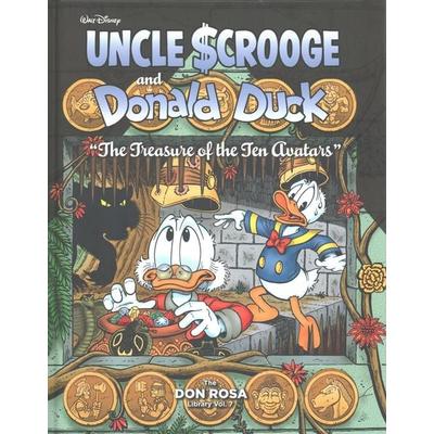 Walt Disney Uncle Scrooge and Donald Duck: The Treasure of the Ten Avatars, Gebundene Ausgabe von Don Rosa, External catalogues US, 978-1-68396-006-5