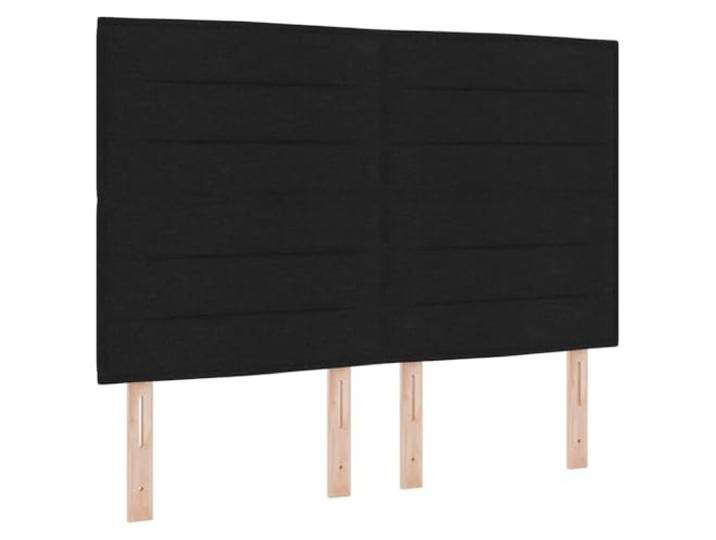 HGLADYU Höhenverstellbares Kopfteil 160 cm Schwarz – Stoff Kopfteil mit Schaumfüllung, verstellbares für Matratze 160 cm
