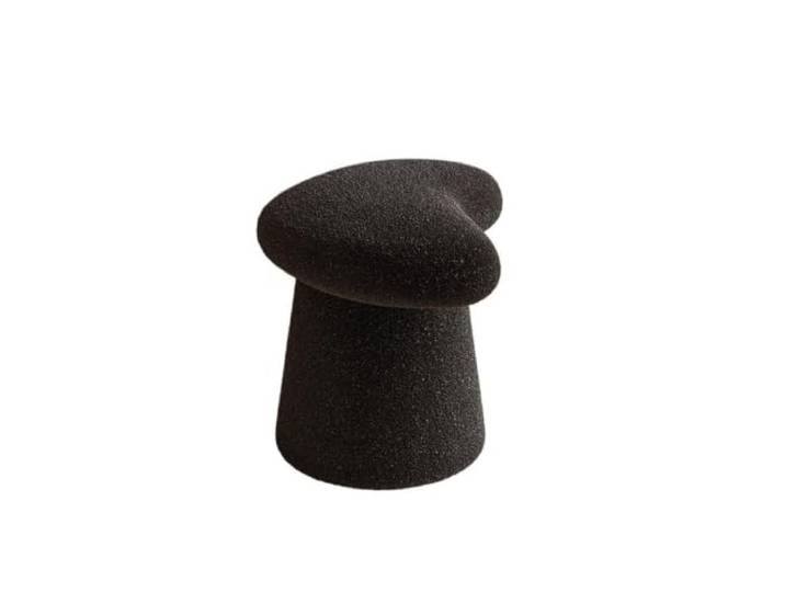 Zymjzbetic Moderner Frisierhocker aus Fleece Fußstützen-Make-up-Bank, vielseitige Akzentstühle for Wohnzimmer, Schlafzimmer(Color 5)