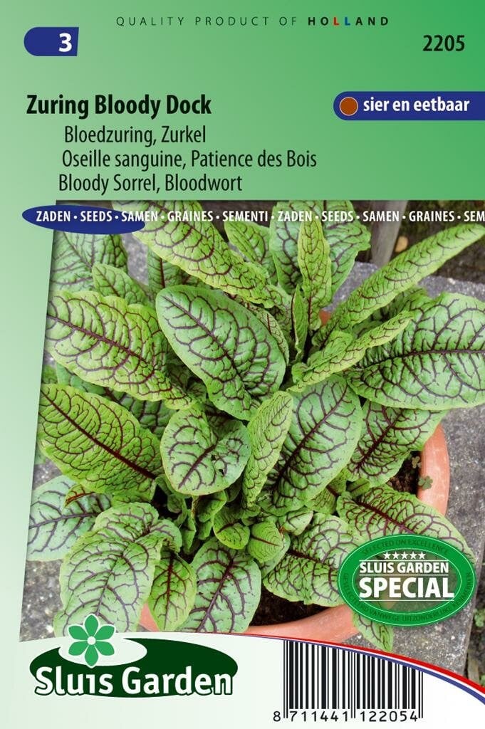 Sluis Garden Zuring zaden Bloody Dock